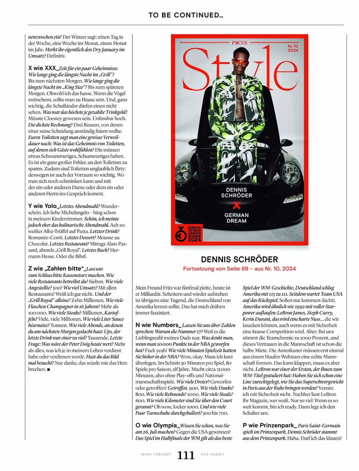 Focus Style Magazine. High Fashion and High Class Journalism
